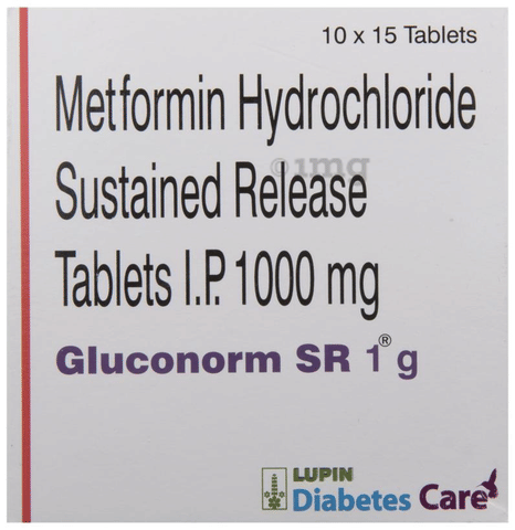 GlUCOnorm SR 1gm Tablet image