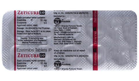 Zeticure 10 Tablet image