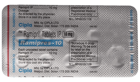 Ramipres 10 Tablet image Ramipres 10 Tablet image