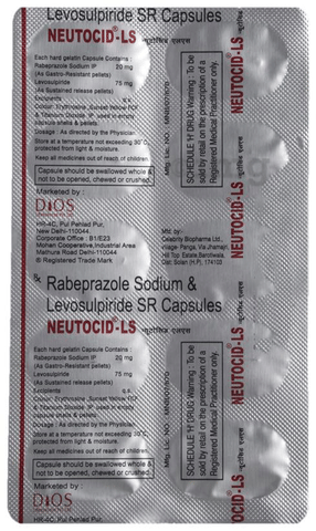 Neutocid-LS Capsule SR image Neutocid-LS Capsule SR image