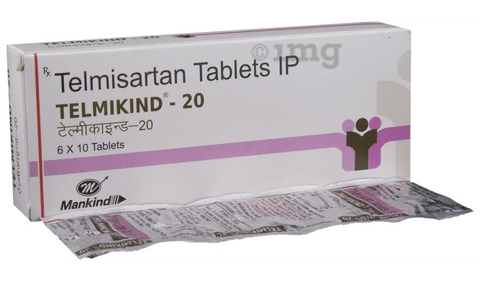 Telmikind 20 Tablet image