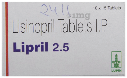 Lipril 2.5 Tablet image