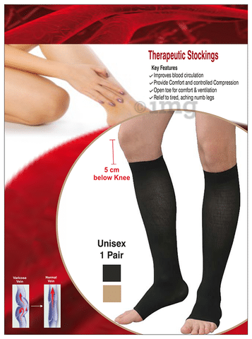 Comprezon Classic Varicose Vein Stockings Class 2 Mid Thigh (1