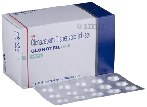 Clonotril 0.5 Tablet image