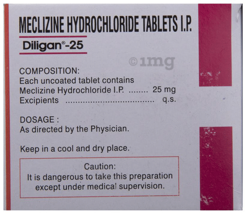 Diligan 25 Tablet image