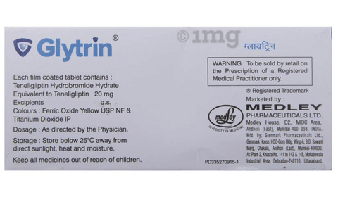 Glytrin Tablet image