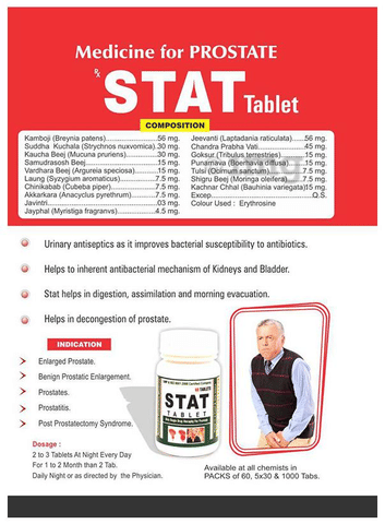 Ayursun Pharma Stat Tablet image Ayursun Pharma Stat Tablet image