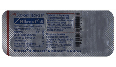 Nitrest 5 Tablet image Nitrest 5 Tablet image