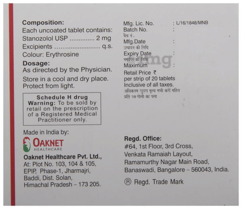 Menabol Tablet image