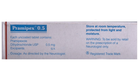 Pramipex 0.5 Tablet image