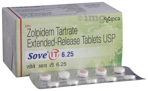 Zolpidem 6.25 mg er tablets