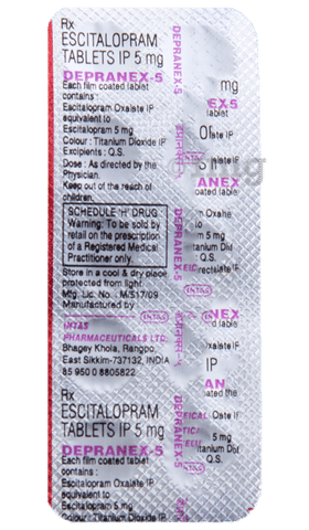 Depranex 5 Tablet image