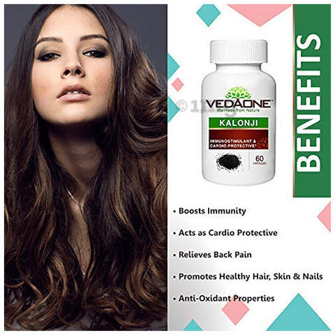 Vedaone Kalonji Capsule image Vedaone Kalonji Capsule image