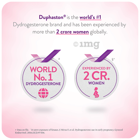 Duphaston 10mg Tablet image Duphaston 10mg Tablet image