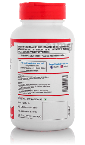 HealthVit L-Carnitine, L-Tartrate Pure Powder: Buy bottle of 100.0 gm Powder  at 𝗯𝗲𝘀𝘁 𝗽𝗿𝗶𝗰𝗲 in India