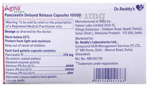 Agna 10000 Capsule DR image