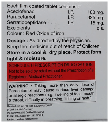 Aceloz-SP Tablet image