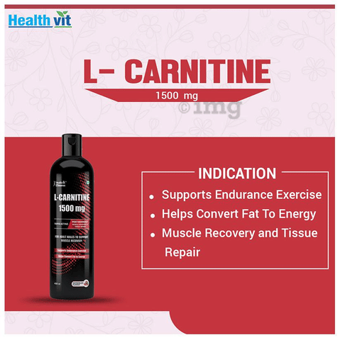 HealthVit Fitness L-Carnitine 1500mg for Adult Male Watermelon: Buy bottle  of 450.0 ml Liquid at best price in India | 1mg