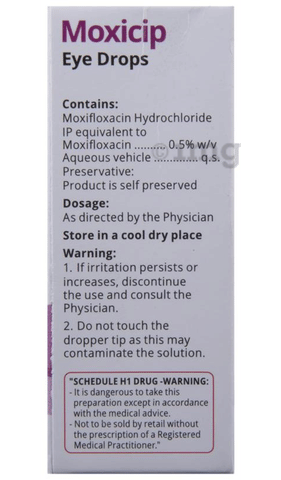 Moxicip Eye Drop image
