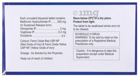 Glucoryl-MV 2 Tablet SR