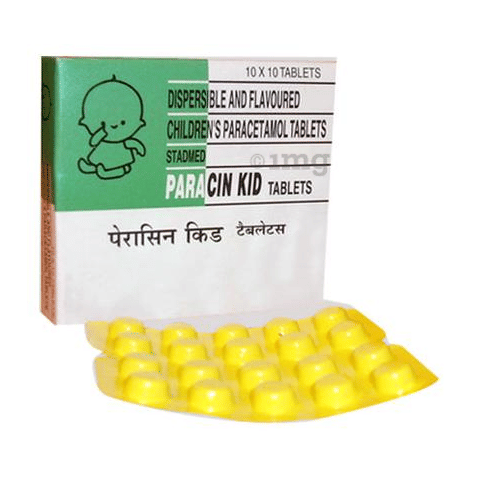 Paracin Kid 125mg Tablet image Paracin Kid 125mg Tablet image