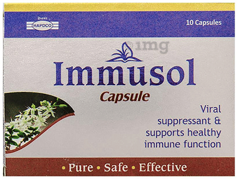 Hapdco Immusol Capsule image Hapdco Immusol Capsule image