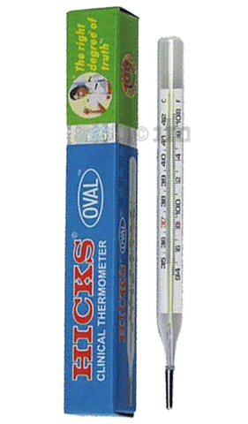 Hicks O-01 Oval Thermometer image Hicks O-01 Oval Thermometer image