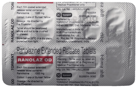Ranolaz OD Tablet ER image