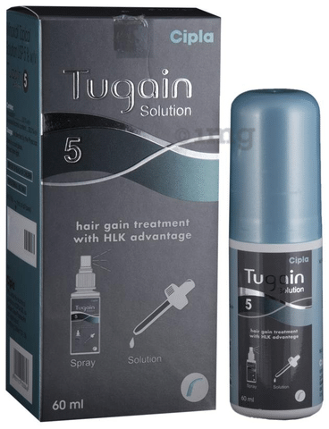 Tugain 5% Solution: View Uses, Side Effects, Price and Substitutes | 1mg