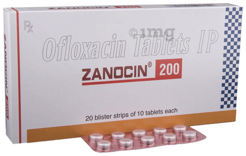Zanocin 200 Tablet image
