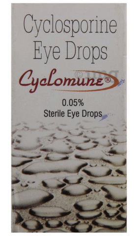 Cyclomune 0.05% Eye Drop image Cyclomune 0.05% Eye Drop image