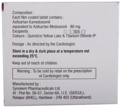 Arbozil 80 Tablet image