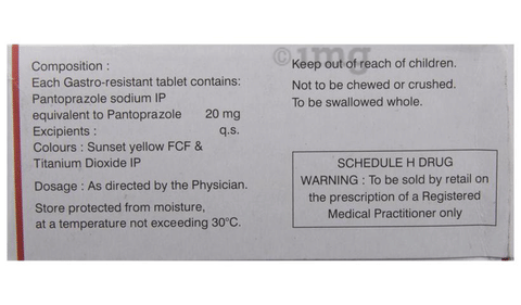 Pantop 20 Tablet image