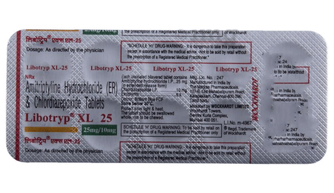 Libotryp XL 25 Tablet image Libotryp XL 25 Tablet image