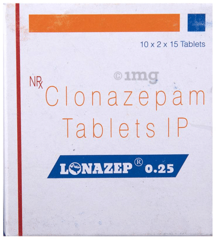 Lonazep 0.25 Tablet image