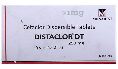 Distaclor DT 250mg Tablet image Distaclor DT 250mg Tablet image