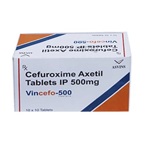 Vincefo 500 Tablet image