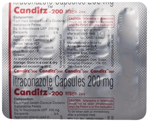 Canditz 200 Capsule image Canditz 200 Capsule image
