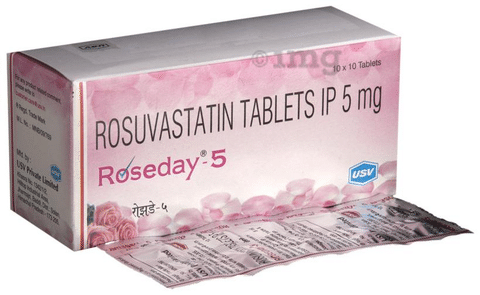 Roseday 5 Tablet View Uses Side Effects Price and Substitutes 1mg