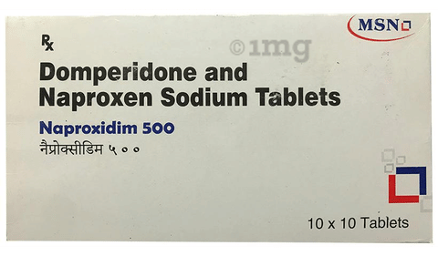 Naproxidim 500 Tablet image