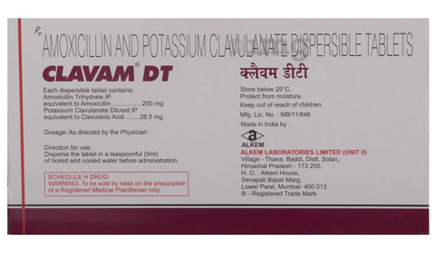 Clavam DT Tablet image