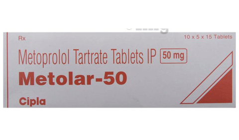 Metolar 50 Tablet