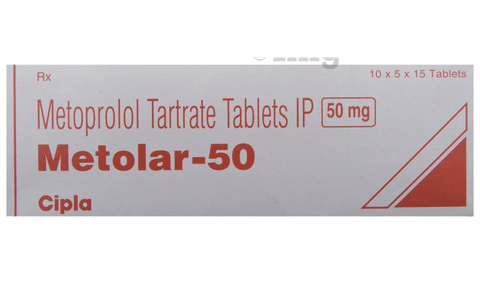 MetoLAR 50 Tablet image