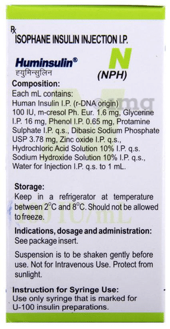 Huminsulin N 100IU/ml Injection
