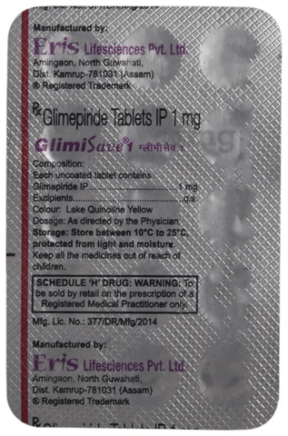 Glimisave 1 Tablet image