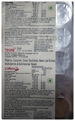 Zitvin Tablet image
