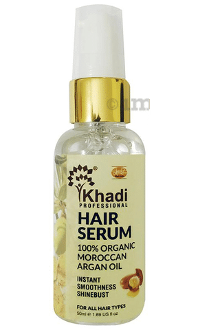 Khadi Professional Hair Serum Instant Smoothness & Shinebust: Buy pump  bottle of 50 ml Serum at best price in India | 1mg