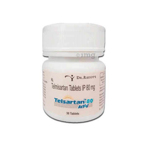 Telsartan Activ 80 Tablet image Telsartan Activ 80 Tablet image