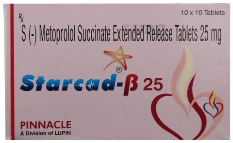 Starcad-Beta 25 Tablet ER image
