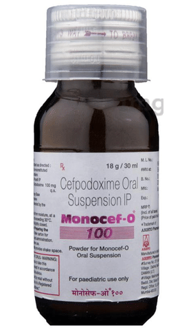 Monocef-O 100 Powder for Oral Suspension image Monocef-O 100 Powder for Oral Suspension image